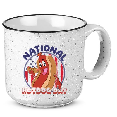 National Hot Dog Day 15oz Campfire Ceramic Mug
