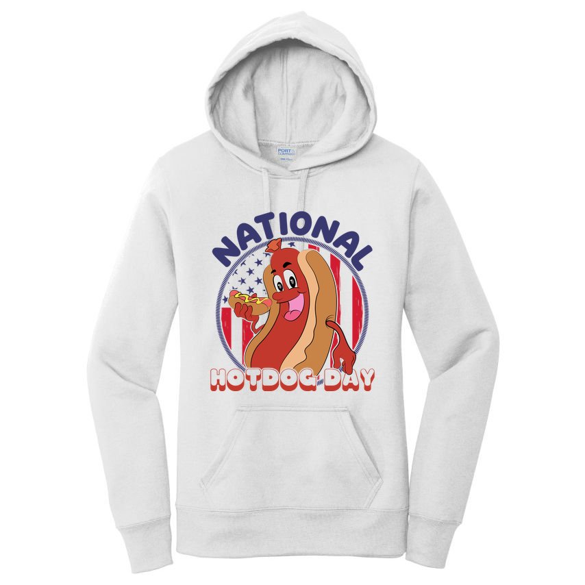 National Hot Dog Day Women's Pullover Hoodie