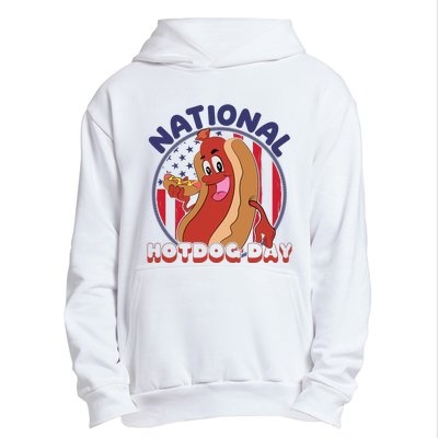 National Hot Dog Day Urban Pullover Hoodie