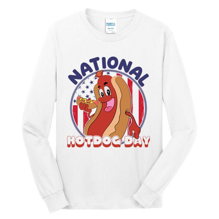 National Hot Dog Day Tall Long Sleeve T-Shirt