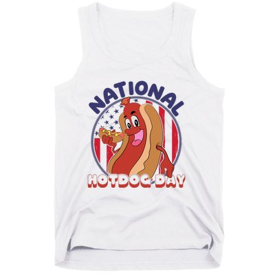 National Hot Dog Day Tank Top