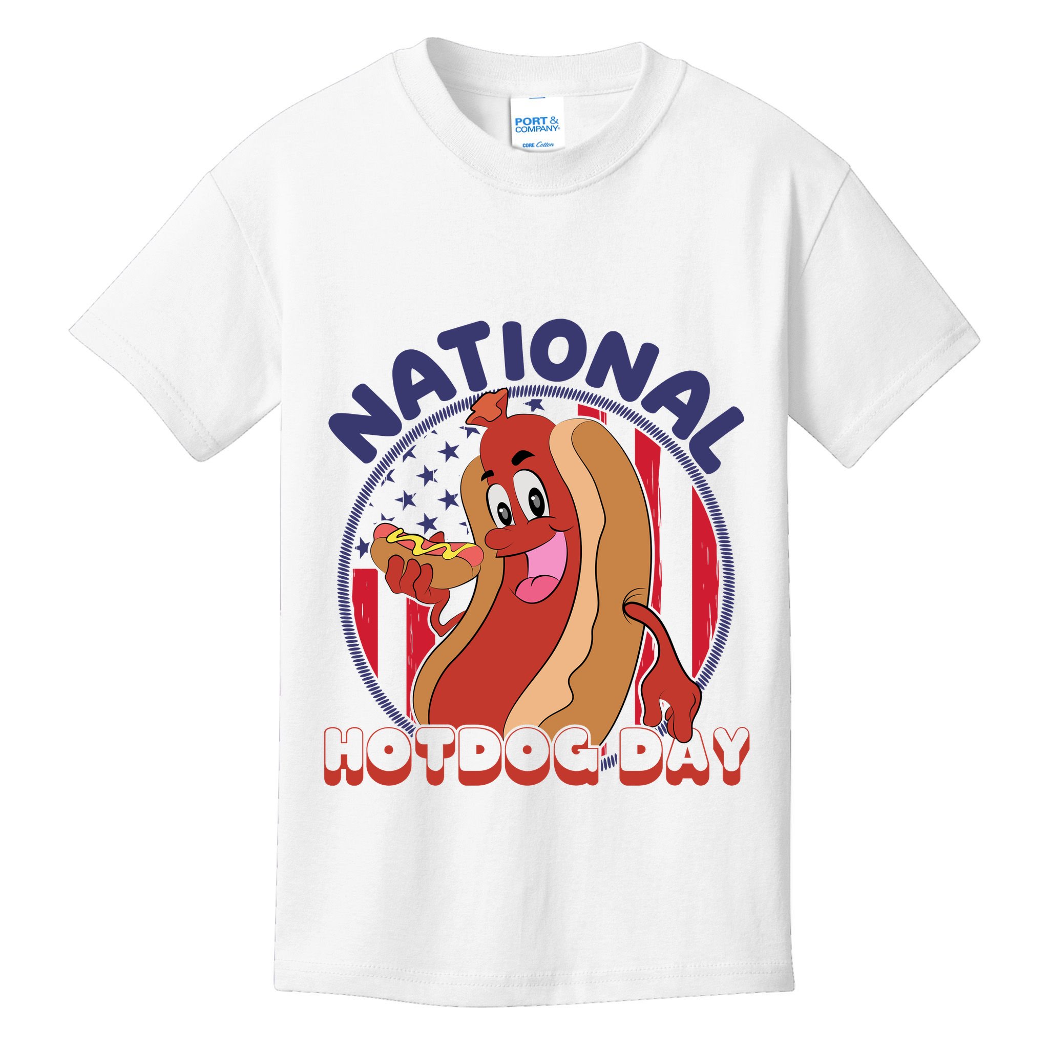 National Hot Dog Day Kids T-Shirt