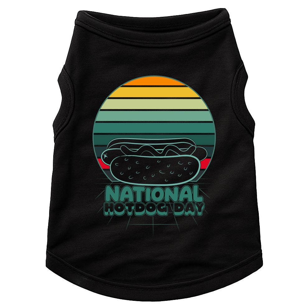 National Hot Dog Day Doggie Tank