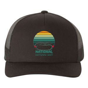 National Hot Dog Day Yupoong Adult 5-Panel Trucker Hat