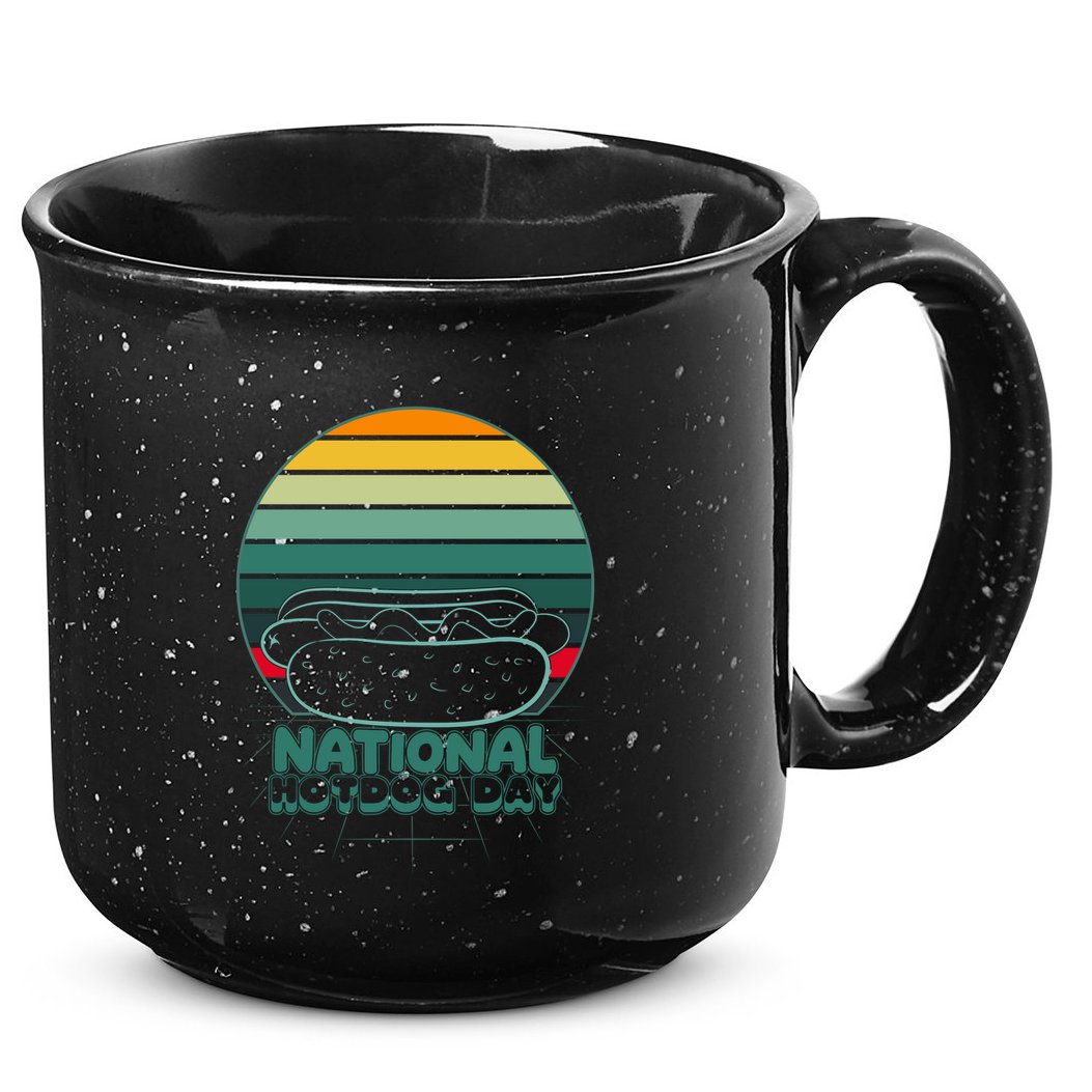 National Hot Dog Day 15oz Campfire Ceramic Mug