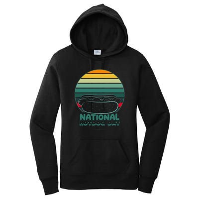 National Hot Dog Day Women's Pullover Hoodie