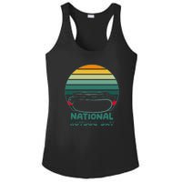 National Hot Dog Day Ladies PosiCharge Competitor Racerback Tank