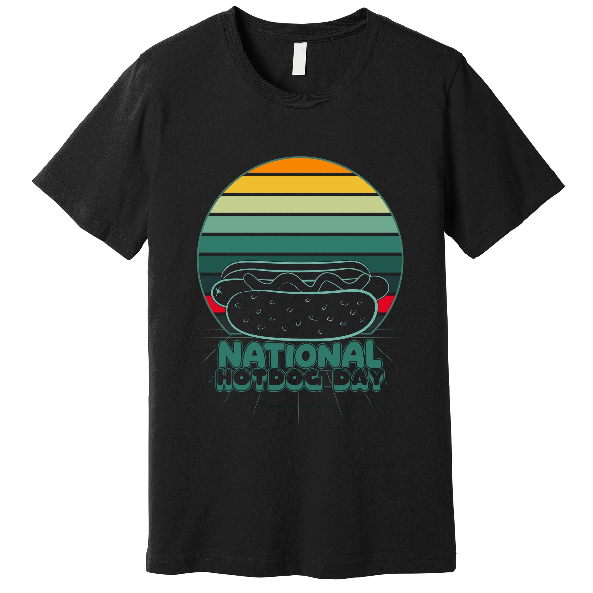 National Hot Dog Day Premium T-Shirt