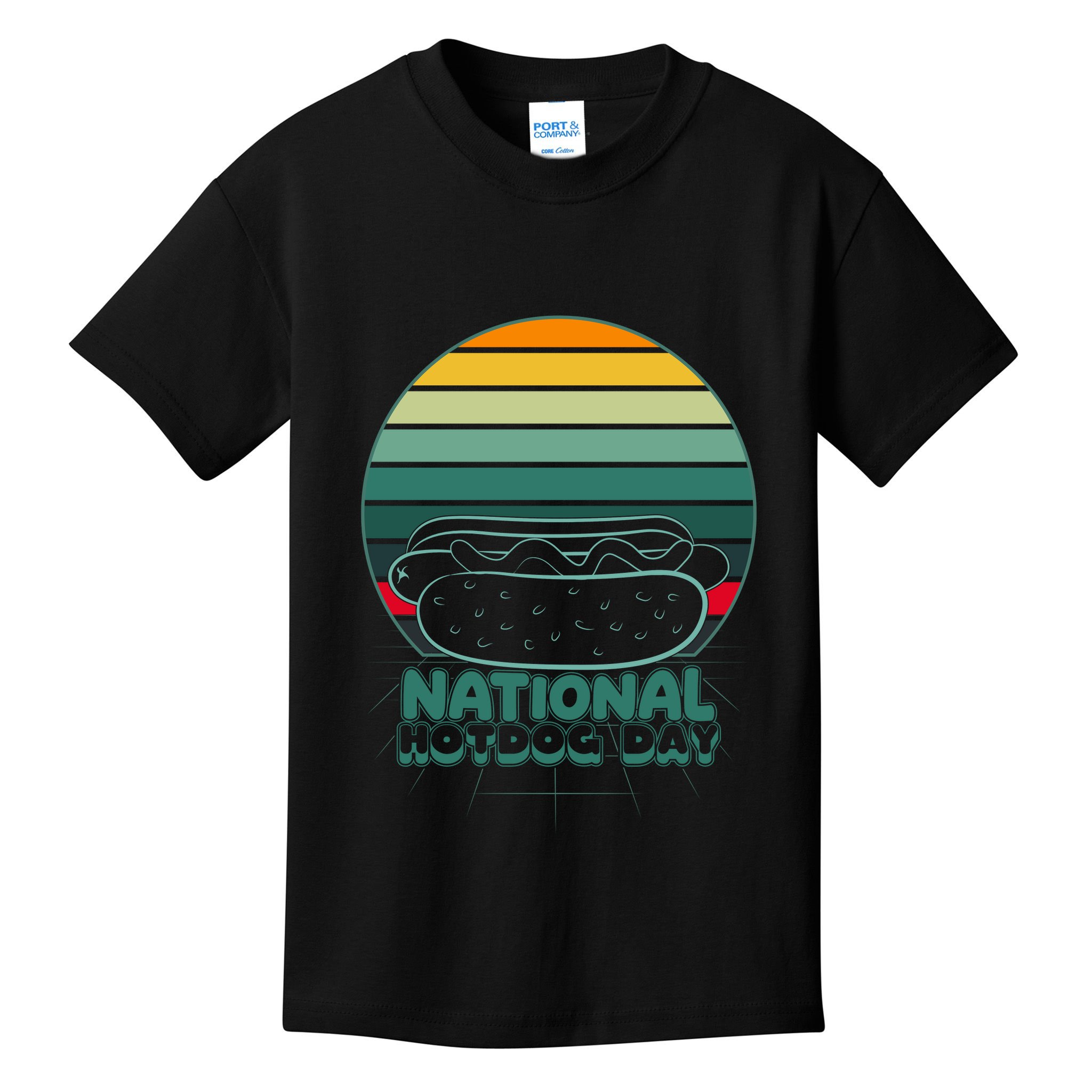 National Hot Dog Day Kids T-Shirt