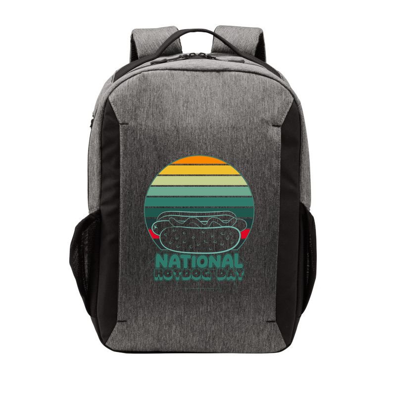 National Hot Dog Day Vector Backpack