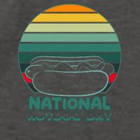 National Hot Dog Day Vector Backpack