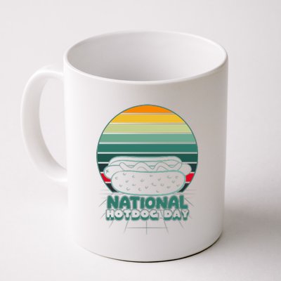 National Hot Dog Day Coffee Mug