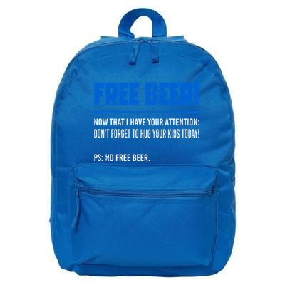 National Hugging Day Hug Your Gift 16 in Basic Backpack