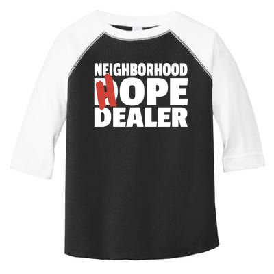 Neighborhood Hope Dope Dealer AA NA Recovery 12 Step Sponsor Toddler Fine Jersey T-Shirt