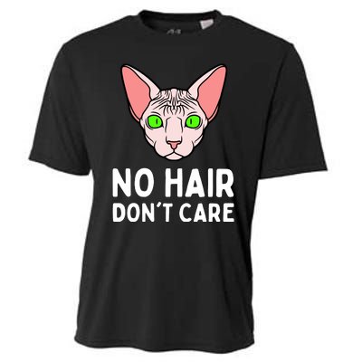 No Hair Dont Care Sphynx Cat Cooling Performance Crew T-Shirt