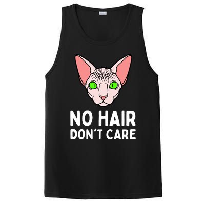 No Hair Dont Care Sphynx Cat PosiCharge Competitor Tank