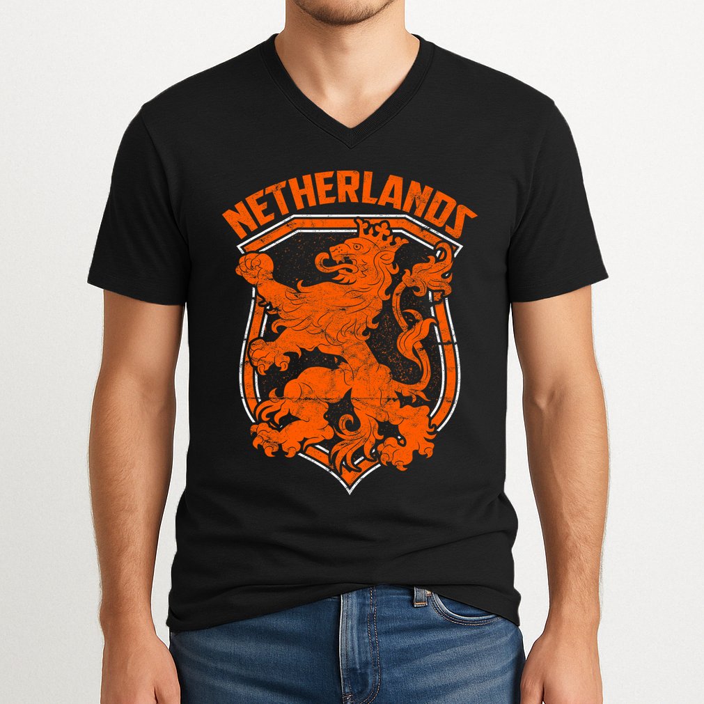 Netherlands Holland Dutch Amsterdam Nederland Dutch V-Neck T-Shirt