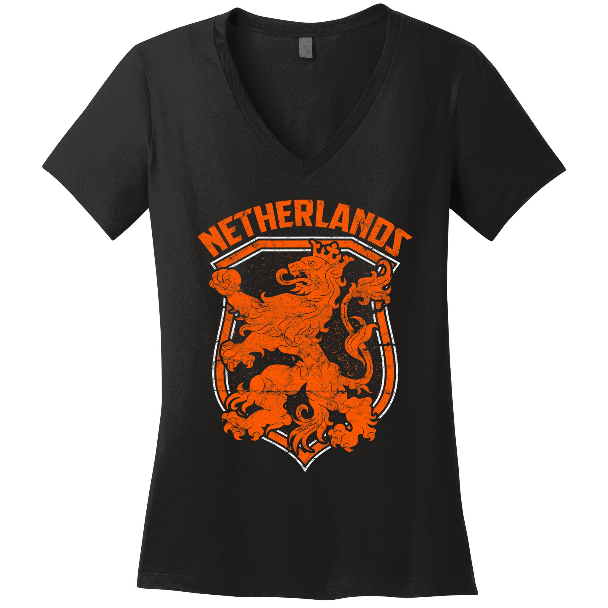 Netherlands Holland Dutch Amsterdam Nederland Dutch Women's V-Neck T-Shirt