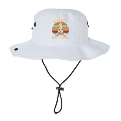 Namaste Hijo De Puta Meaningful Gift Yoga Lover Meaningful Gift Namastay 6 Feet Legacy Cool Fit Booney Bucket Hat