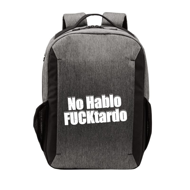 No Hablo Fucktardo Funny Vector Backpack