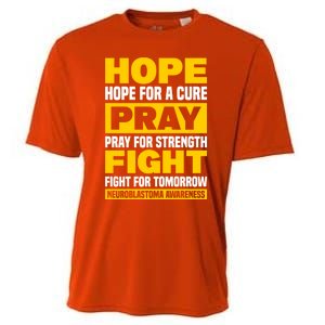 Neuroblastom Hope For Healing Prayers For Strength Gift Cooling Performance Crew T-Shirt