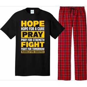 Neuroblastom Hope For Healing Prayers For Strength Gift Pajama Set