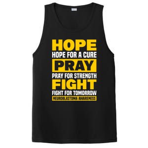 Neuroblastom Hope For Healing Prayers For Strength Gift PosiCharge Competitor Tank