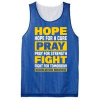 Neuroblastom Hope For Healing Prayers For Strength Gift Mesh Reversible Basketball Jersey Tank