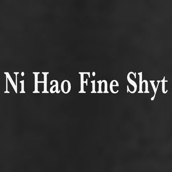 Ni Hao Fine Shyt Meme Slogan Adult Drive Performance Visor