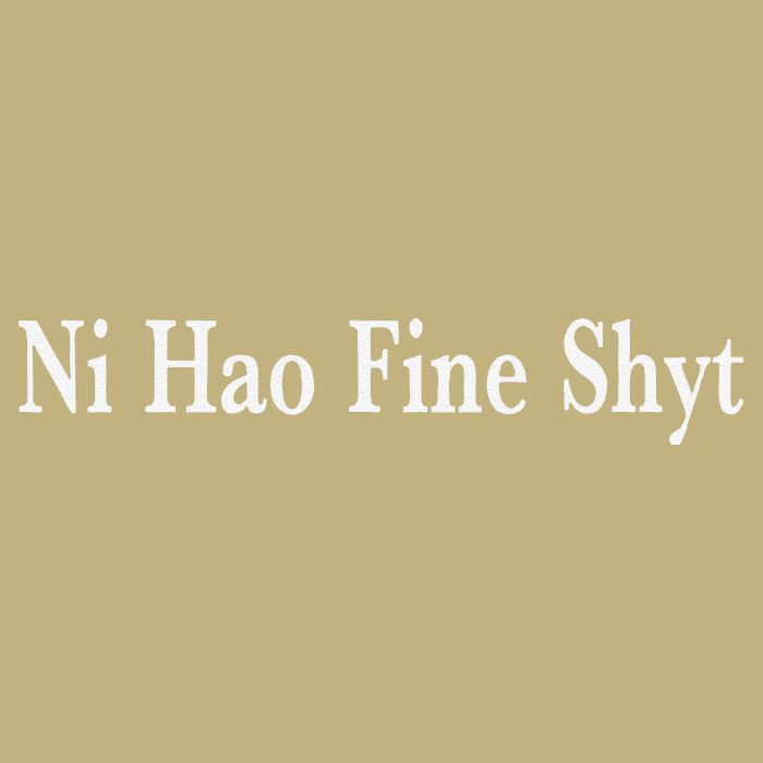 Ni Hao Fine Shyt Meme Slogan Sustainable Beanie