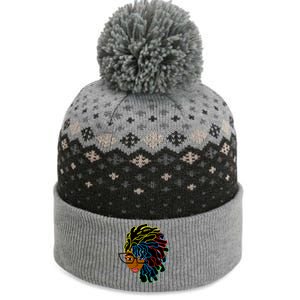 Natural Hair For Black Dreadlock Beauty Design 1 Funny Gift The Baniff Cuffed Pom Beanie