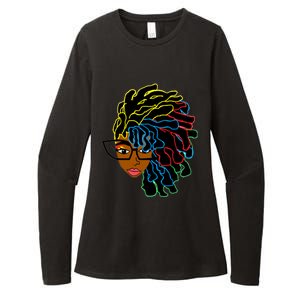 Natural Hair For Black Dreadlock Beauty Design 1 Funny Gift Womens CVC Long Sleeve Shirt