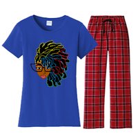 Natural Hair For Black Dreadlock Beauty Design 1 Funny Gift Women's Flannel Pajama Set