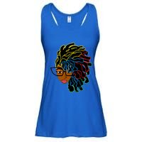 Natural Hair For Black Dreadlock Beauty Design 1 Funny Gift Ladies Essential Flowy Tank