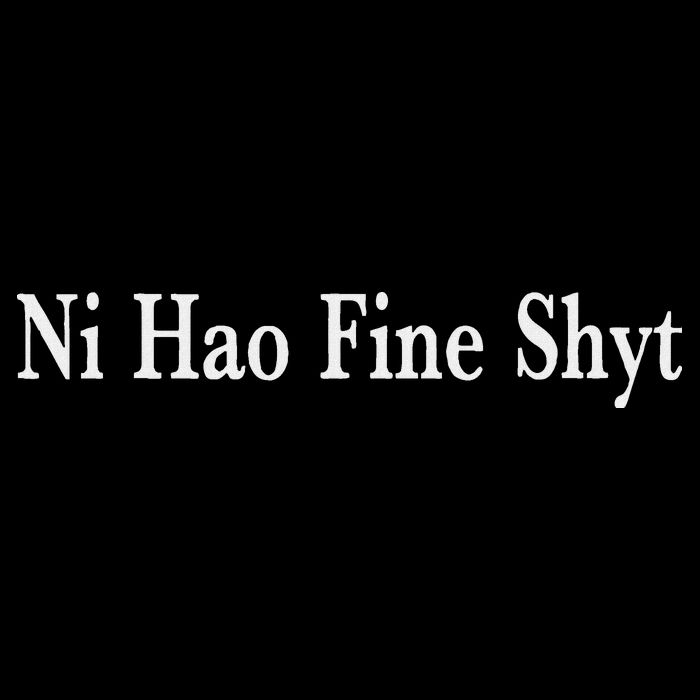 Ni Hao Fine Shyt Meme Slogan 7-Panel Snapback Hat
