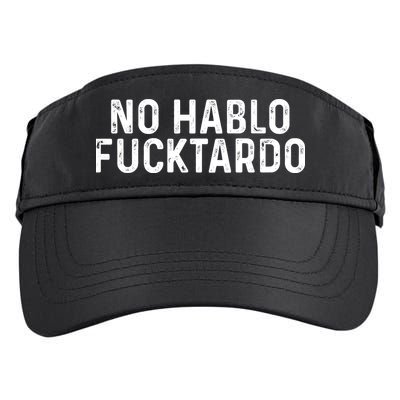 No Hablo Fucktardo Adult Drive Performance Visor