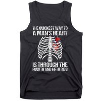 Nurse Humor Funny The Quickest Way To A ManS Heart Tank Top