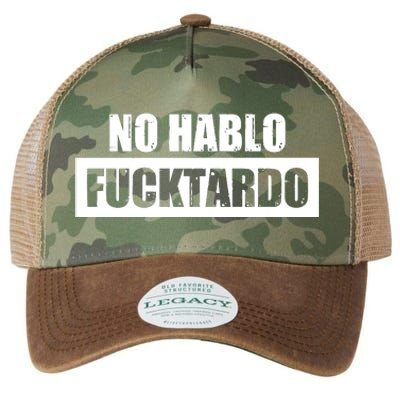 No Hablo Fucktardo Legacy Tie Dye Trucker Hat