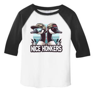 Nice Honker Funny Dad Love Hunting Father Day Funny Gift Toddler Fine Jersey T-Shirt