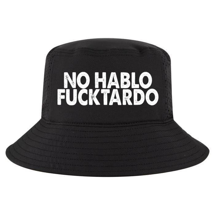 No Hablo Fucktardo Funny Cool Comfort Performance Bucket Hat