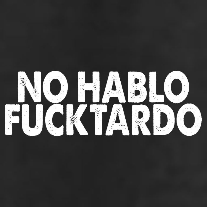 No Hablo Fucktardo Funny Adult Drive Performance Visor