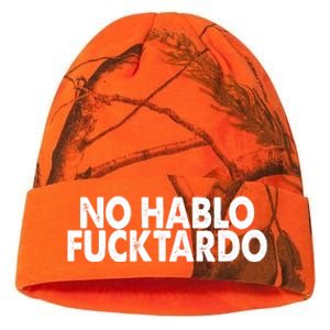 No Hablo Fucktardo Funny Kati Licensed 12" Camo Beanie