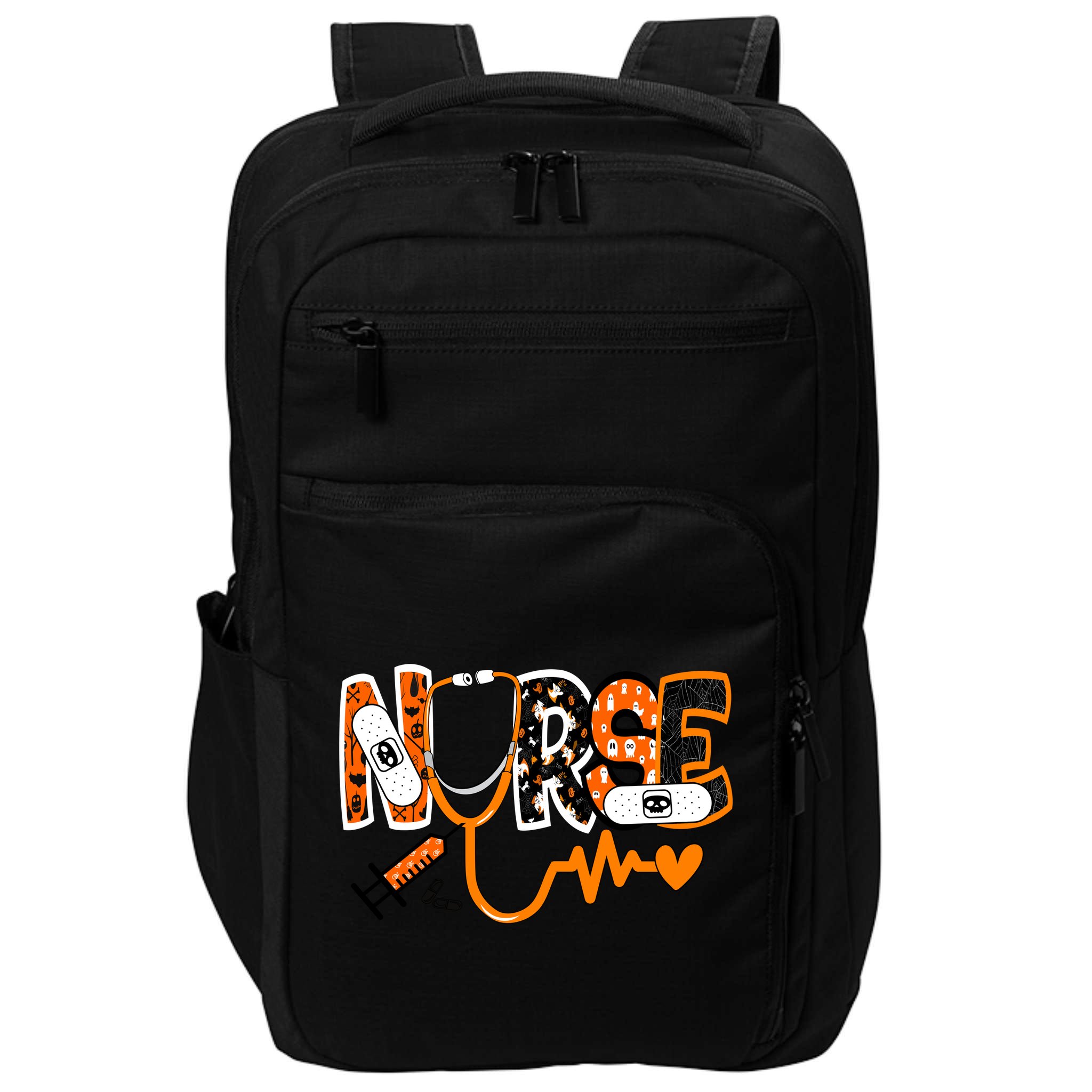 Nurse Halloween Festive Impact Tech Backpack