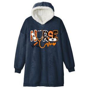 Nurse Halloween Festive Hooded Wearable Blanket