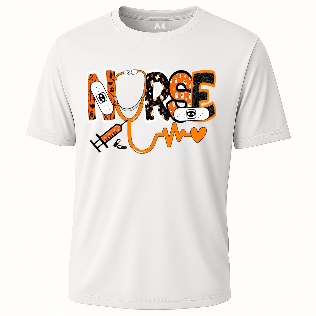 Nurse Halloween Festive Cooling Performance Crew T-Shirt