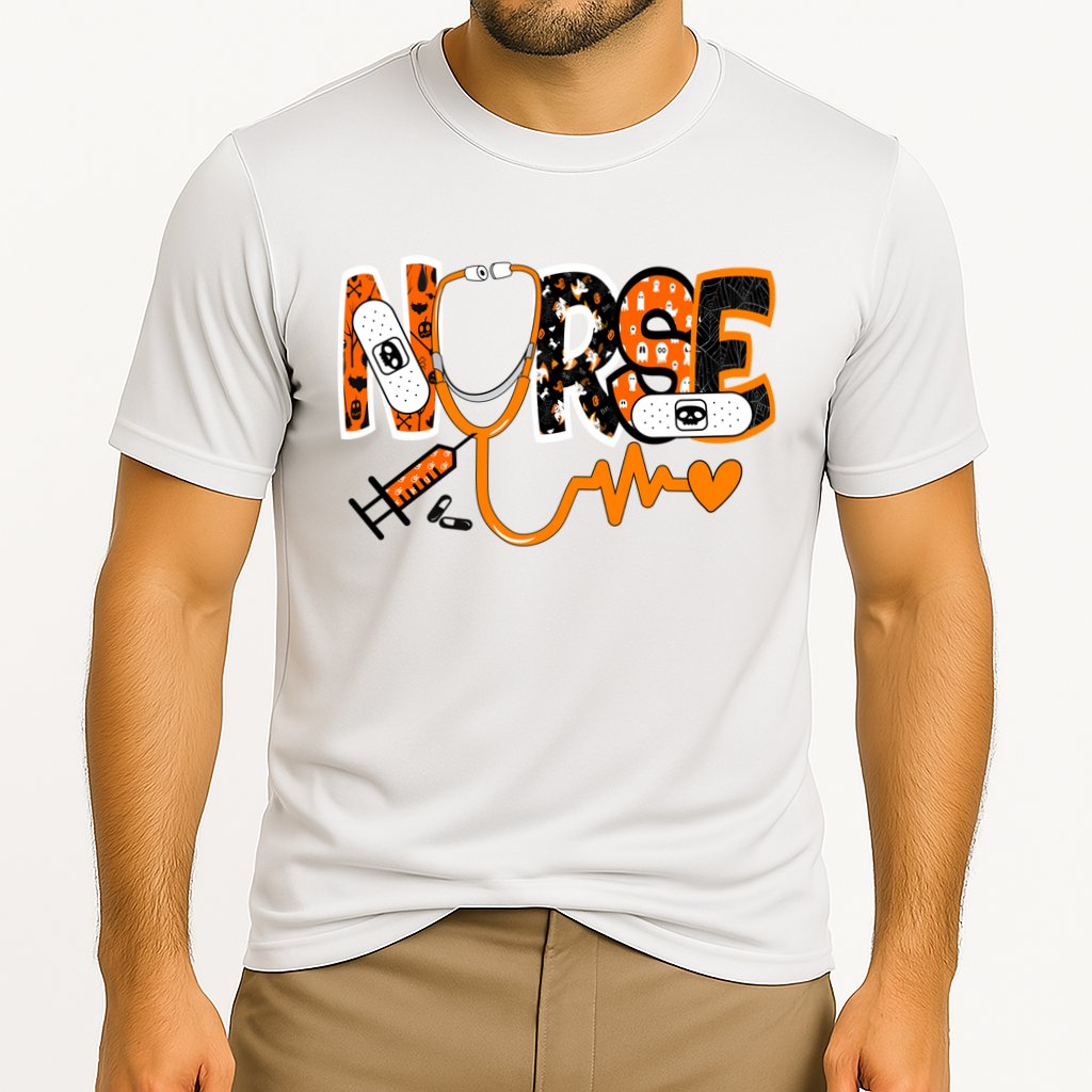 Nurse Halloween Festive Cooling Performance Crew T-Shirt