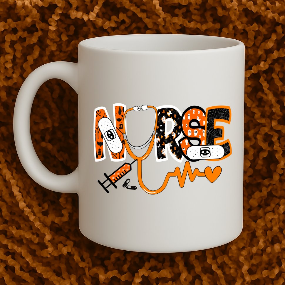 Nurse Halloween Festive Mug