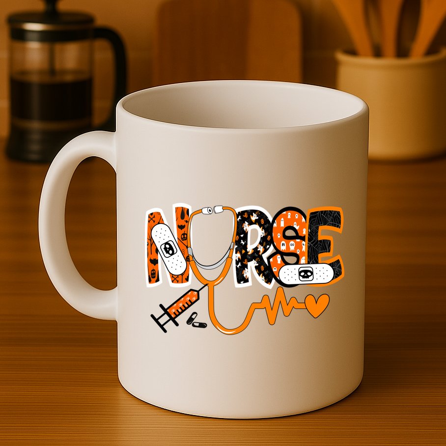 Nurse Halloween Festive Mug