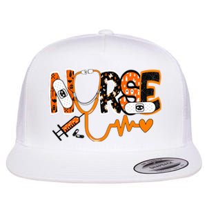 Nurse Halloween Festive Flat Bill Trucker Hat