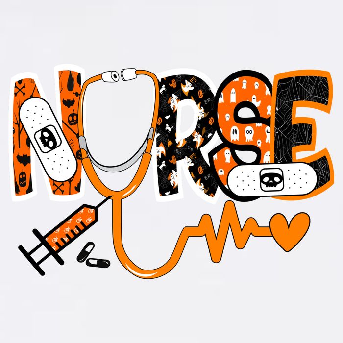 Nurse Halloween Festive Flatbill Hat